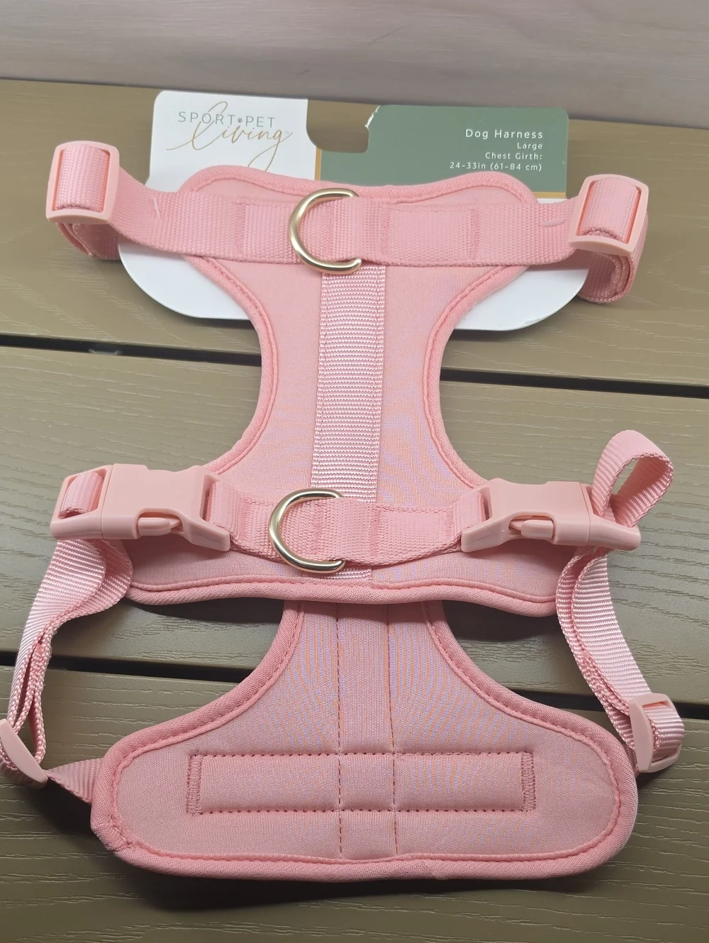 Pink Dog Harness - Large